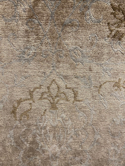 Indian Tibet Fine Hand-Knotted Bamboo Silk  Rug