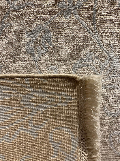 Indian Tibet Fine Hand-Knotted Bamboo Silk  Rug
