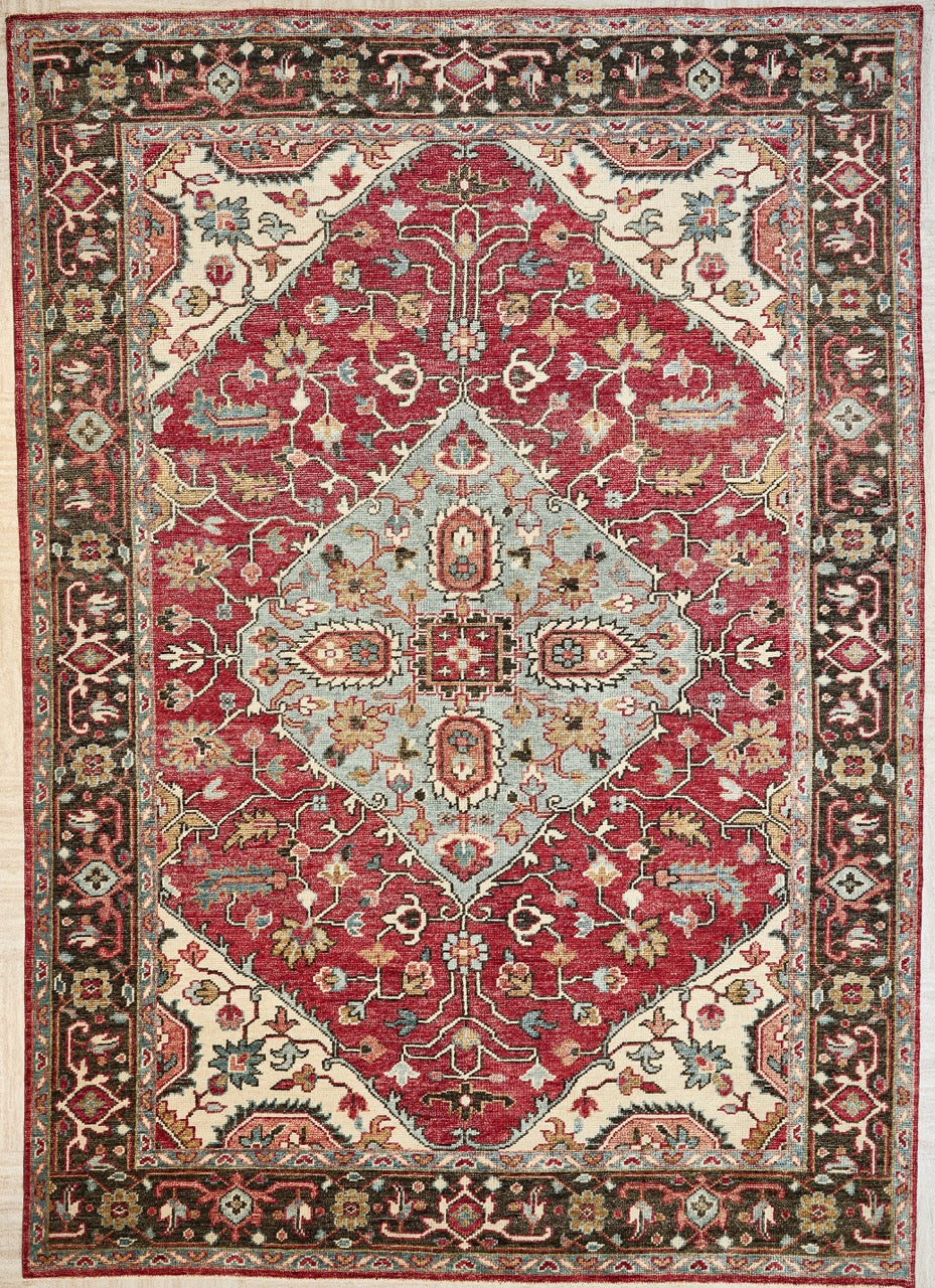 Traditional  Heriz  Medallion Vegetable dyed Wool Carpet product image #27139203793066