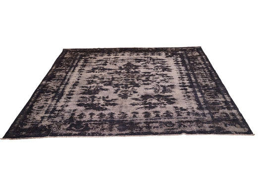 Persian Kerman With a Vintage Design Wool Rug