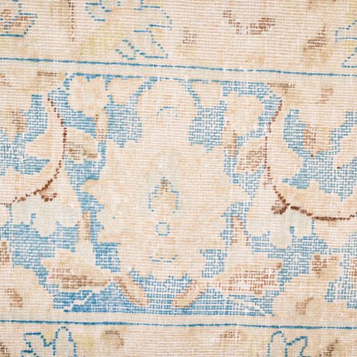 Persian Mahal Handmade Are Rug With a Vintage Design