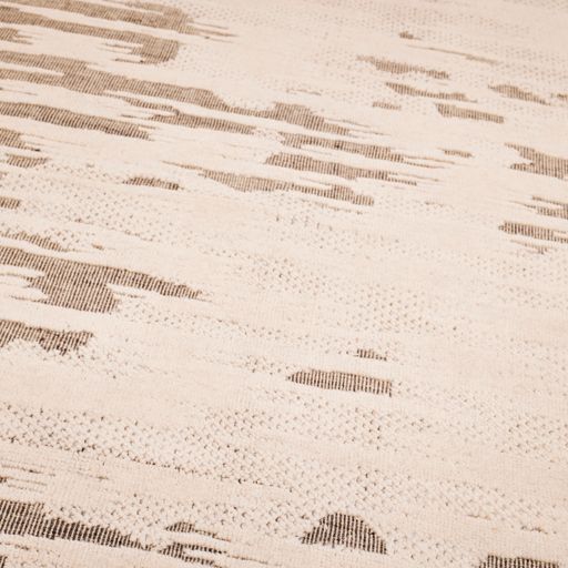 Texture Handmade  Modern Indian Wool Area Rug