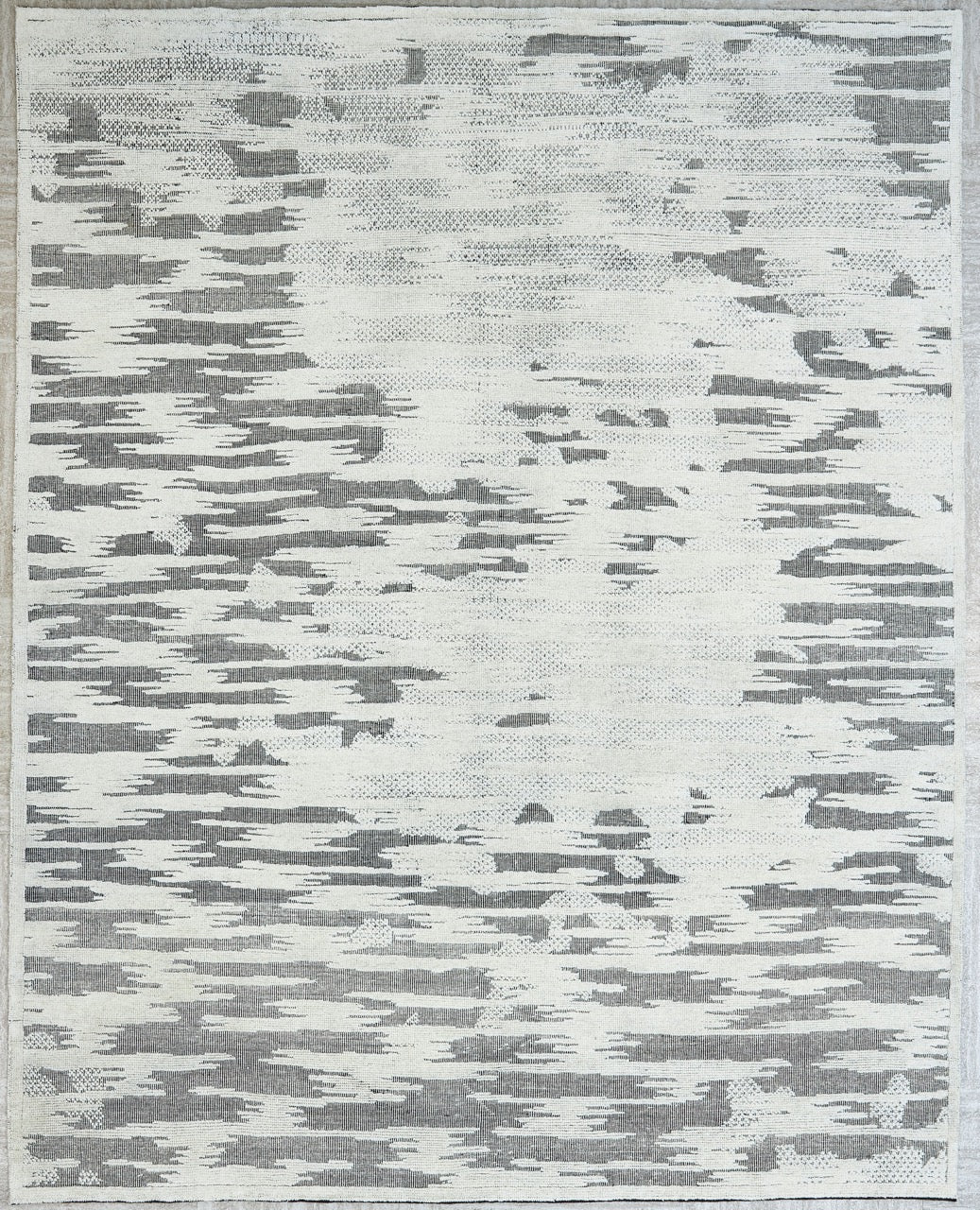 Texture Handmade  Modern Indian Wool Area Rug
