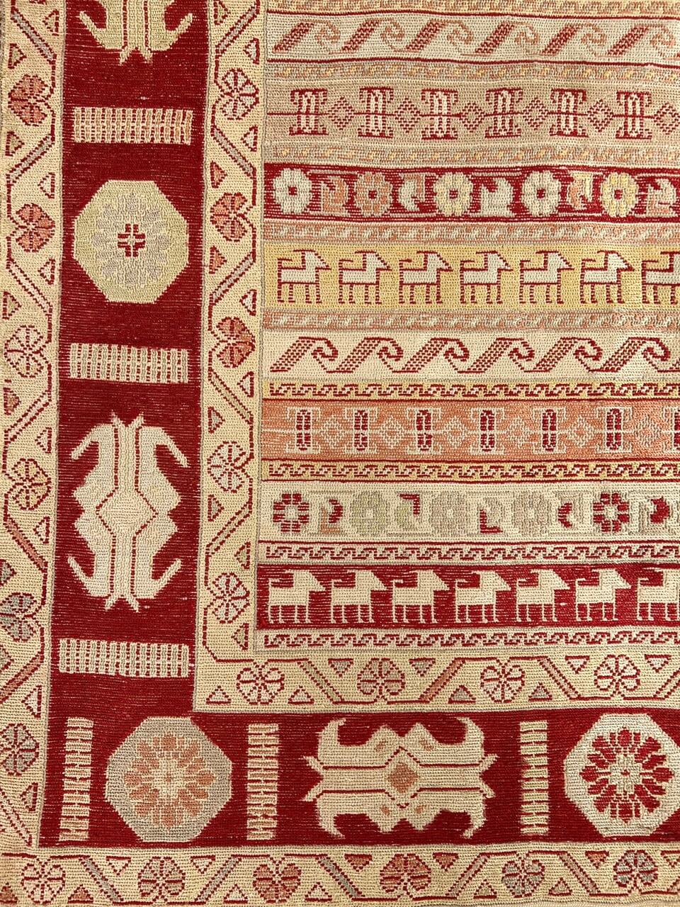 Silk Persian Baluch Kilim Rug