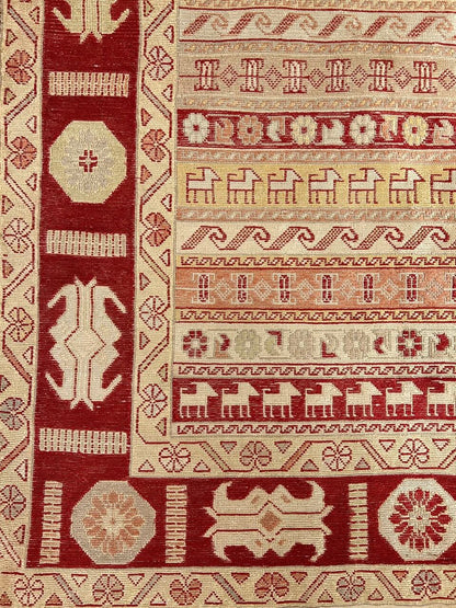 Silk Persian Baluch Kilim Rug