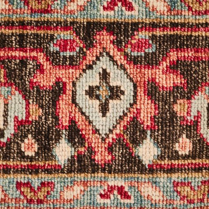 Traditional  Heriz  Medallion Vegetable dyed Wool Carpet-id8
