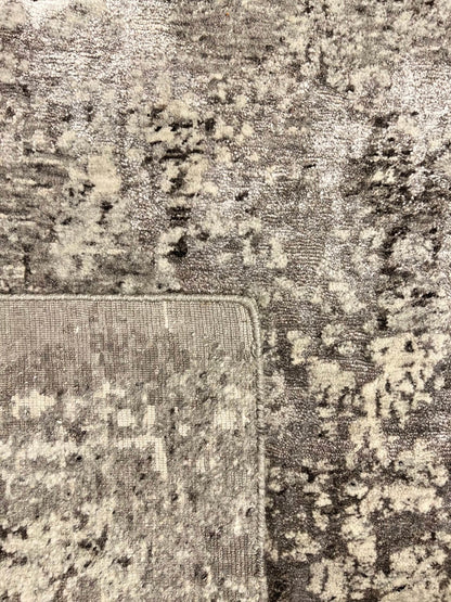 Fine Handmade Indian  Contemporary Wool And Silk Rug