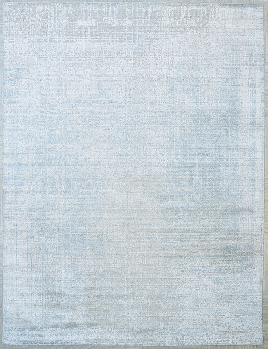 Modern Handmade Indian Bamboo Silk Oversized  Rug