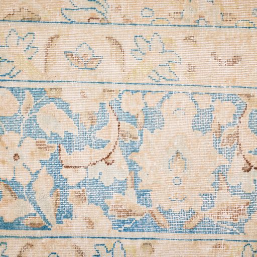 Persian Mahal Handmade Are Rug With a Vintage Design
